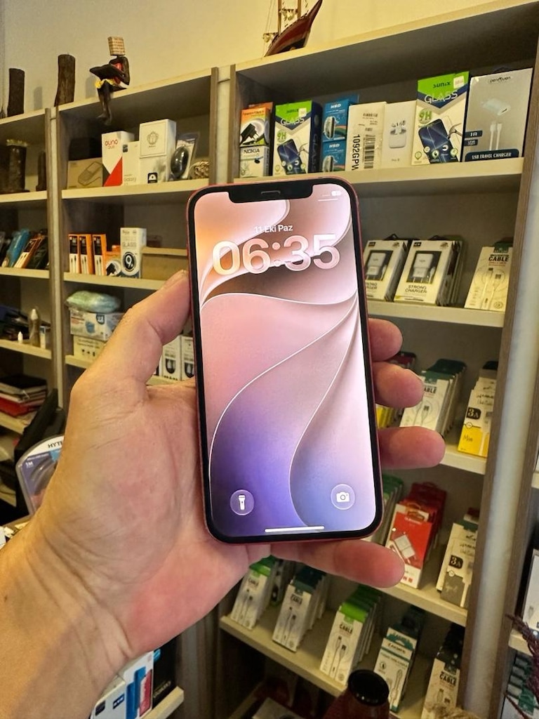 Apple 12 64 gb orjinal pil değişen hatasız cihaz tr - 7