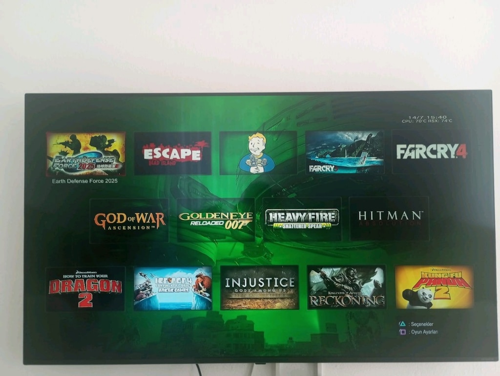 TB Harici Diskli PS3 Slim - 100+ Oyunlu Dev Arşiv (TLOU, RDR, GTA 5) - 7