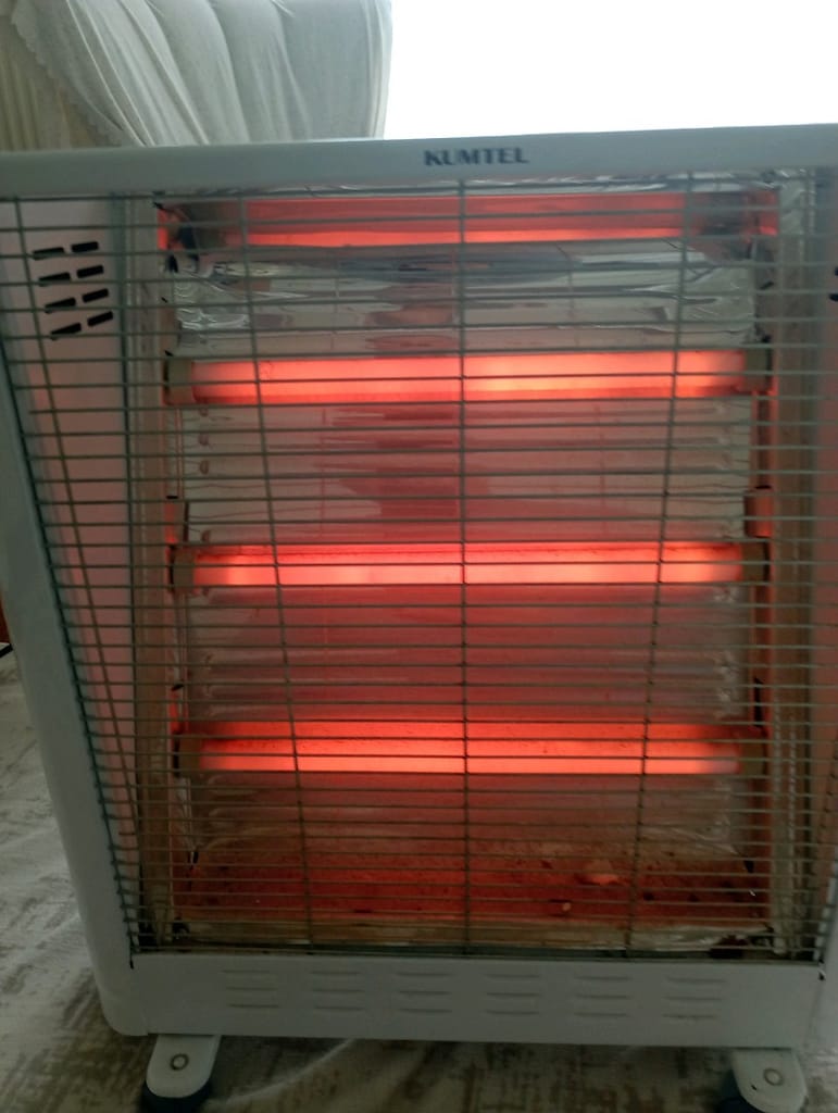 Kumtel çok kaliteli elektrikli soba - 5
