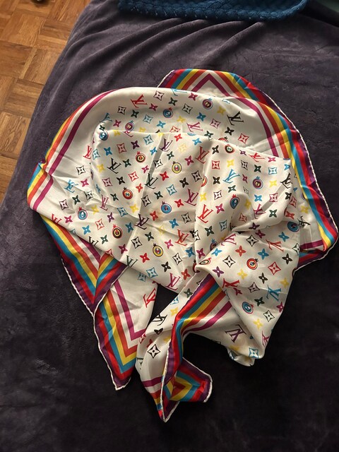 Original Louis Vuitton ikonik esarp