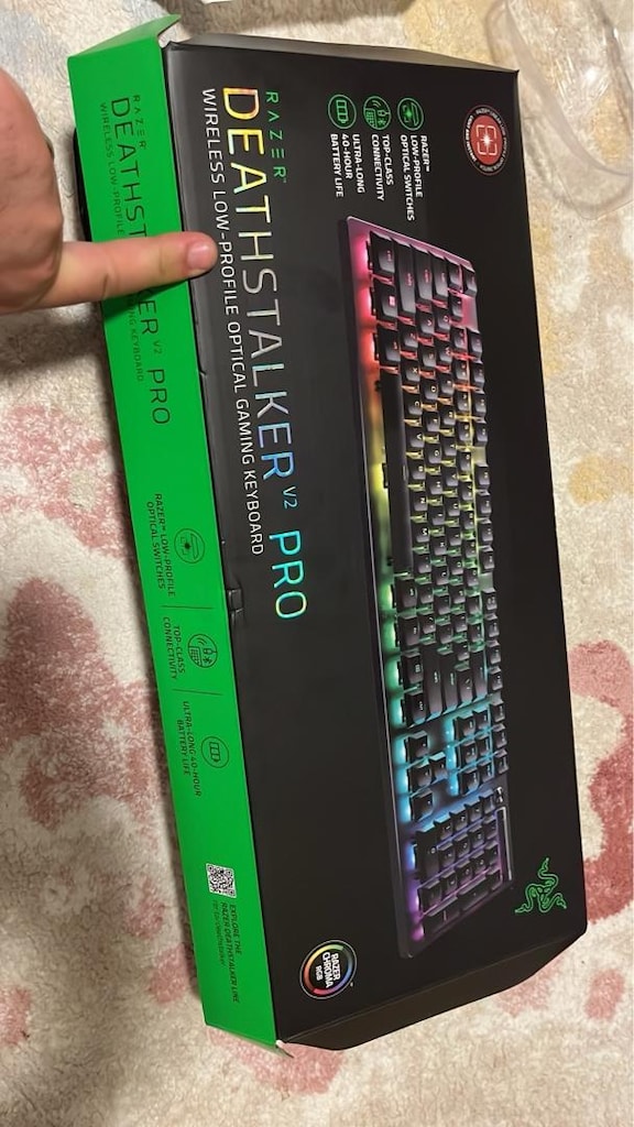 Razer Oyuncu Seti | DeathStalker V2 Pro + Cobra Pro + Corsair HS80 - 2