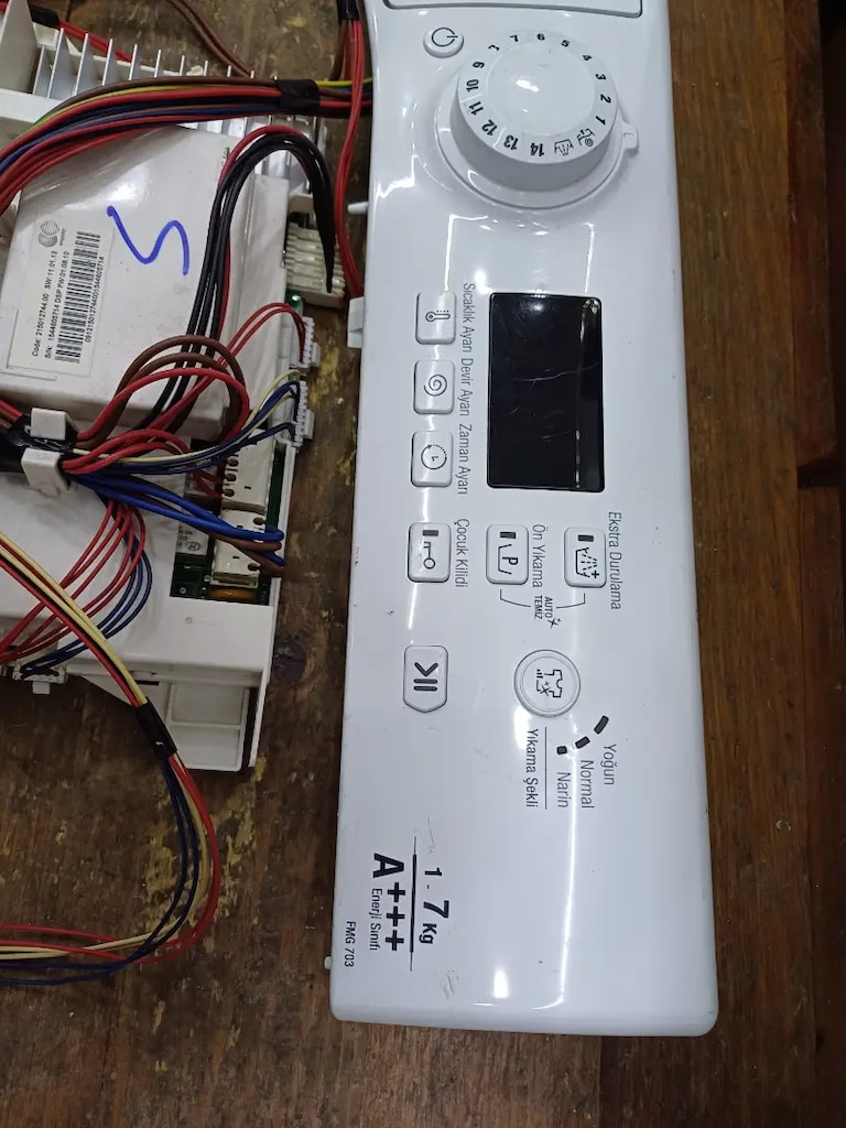 Hotpoint Arıston 7kg Çamaşır makinesi Anakart FMG 703 - 6