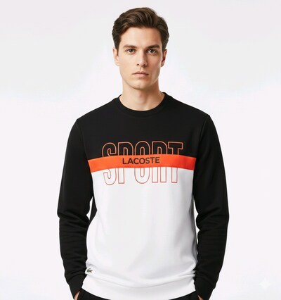 #lacoste erkek classic fit sweatshirt