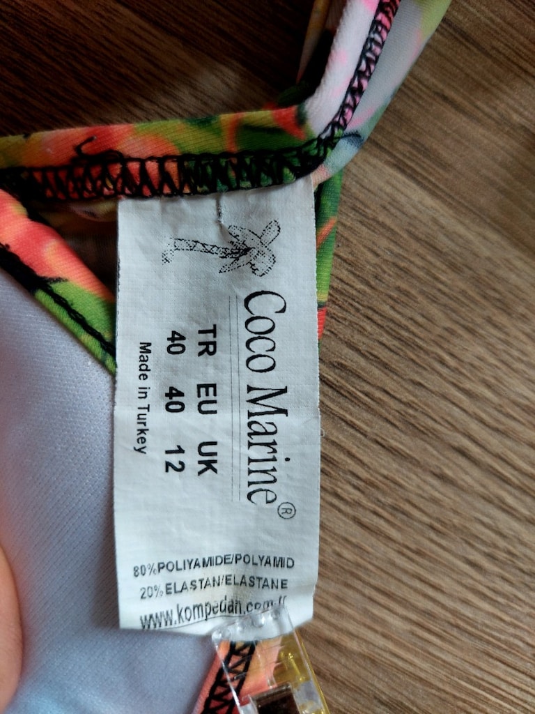 Coco Marine çiçek desenli bikini takımı - 11