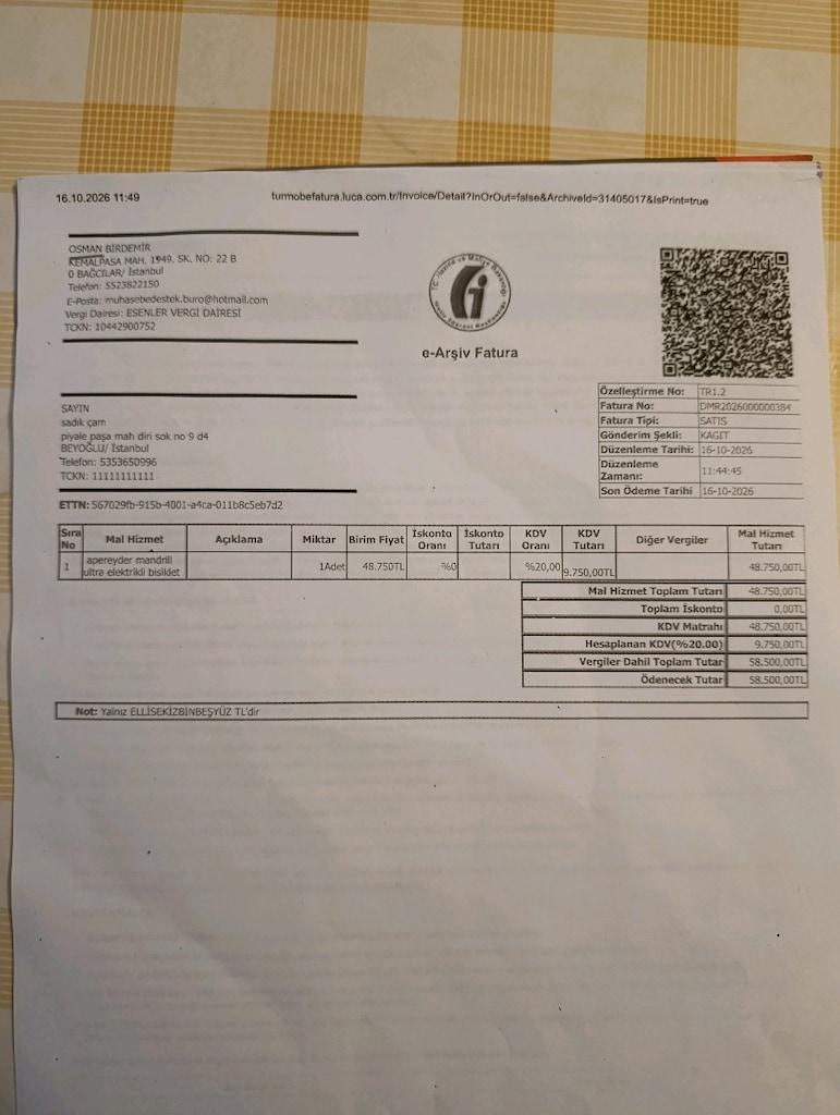Ape Ryder Elektrikli Bisiklet Göstergesi - 20