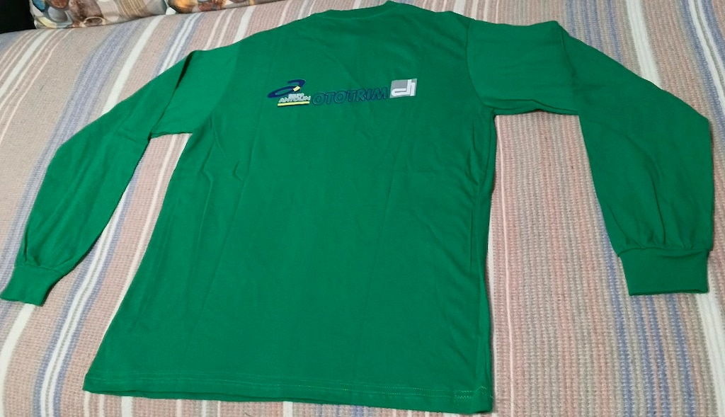 Yeşil Logolu Erkek İş Sweatshirt - 6