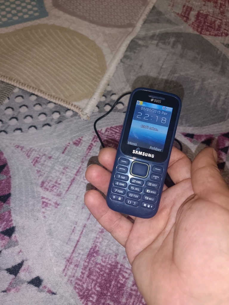 Samsung tuşlu asker yaşlı telefonu ciftsimli - 6