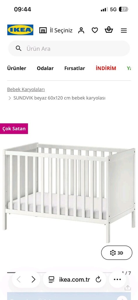 Çocuk Yatağı Takımı - 3