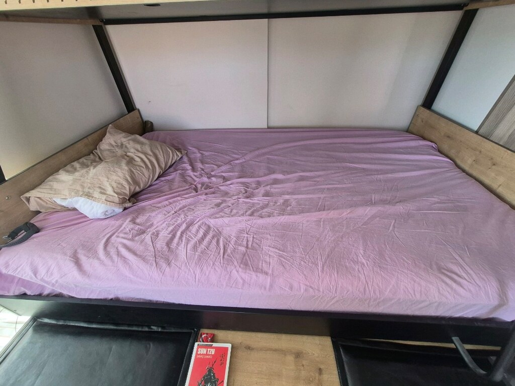Çilek Mobilya Kaliteli, Altı 1.5 Kişilik Üstü Tek Kişilik Ranza + Depo - 4