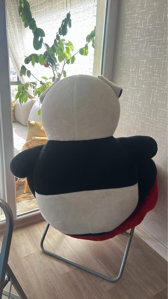 Dev Panda Ayıcık Peluş Oyuncak Temiz - 3
