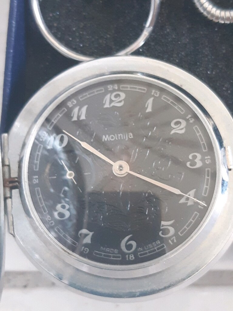 Rus molinja köstekli cep saati - 5