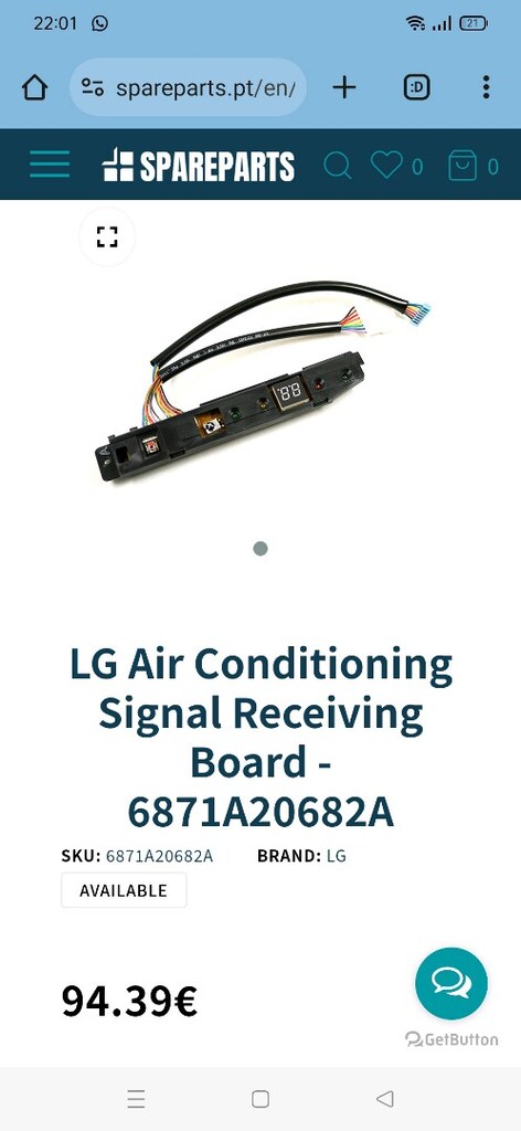 LG Beko klima algılama gözü - 4