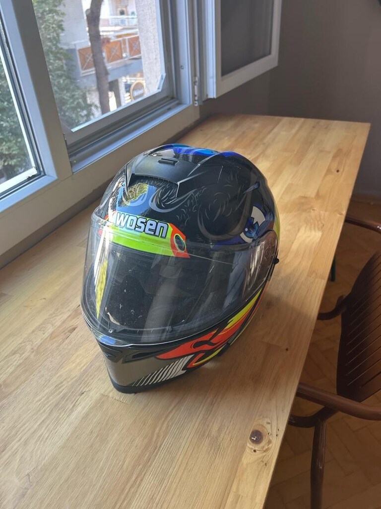 wosen kask güneş gözlüklü - 3