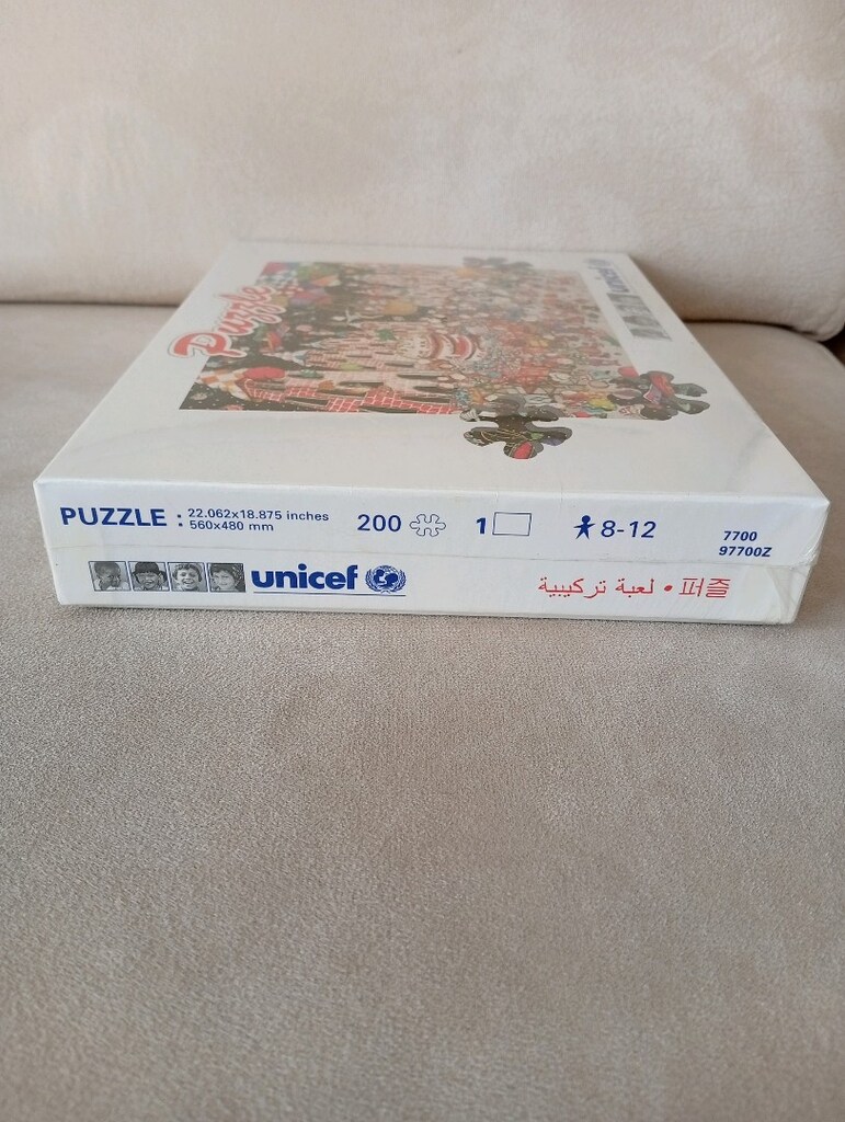 Ünicef Puzzle, sıfır bir üründür. 200, lük, dür. - 6