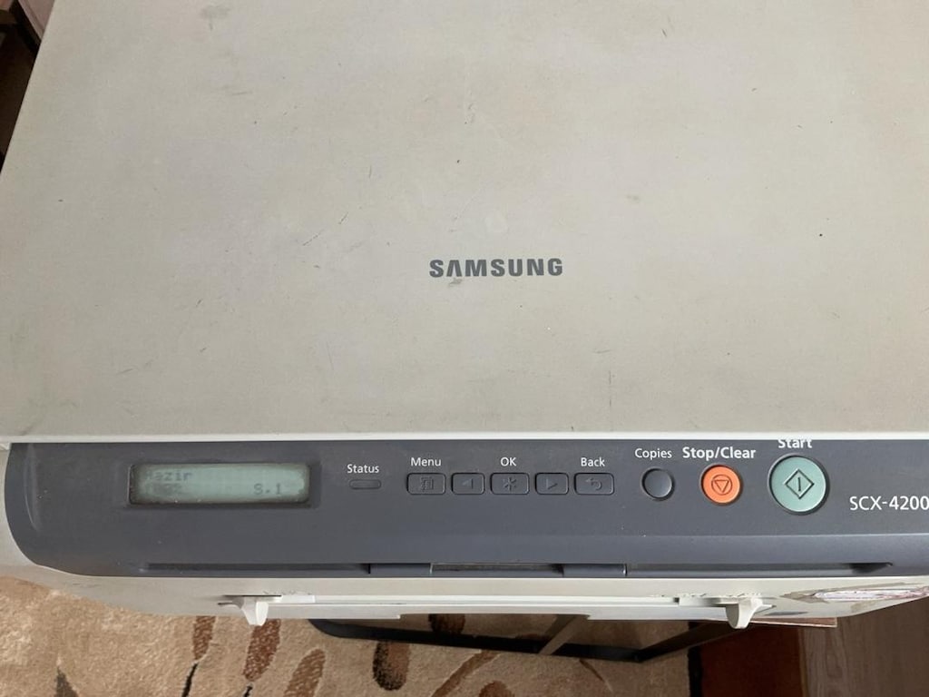 Samsung SCX-4200 Lazer Yazıcı Tarayıcı Fotokopi Çalışır Durumda - 3
