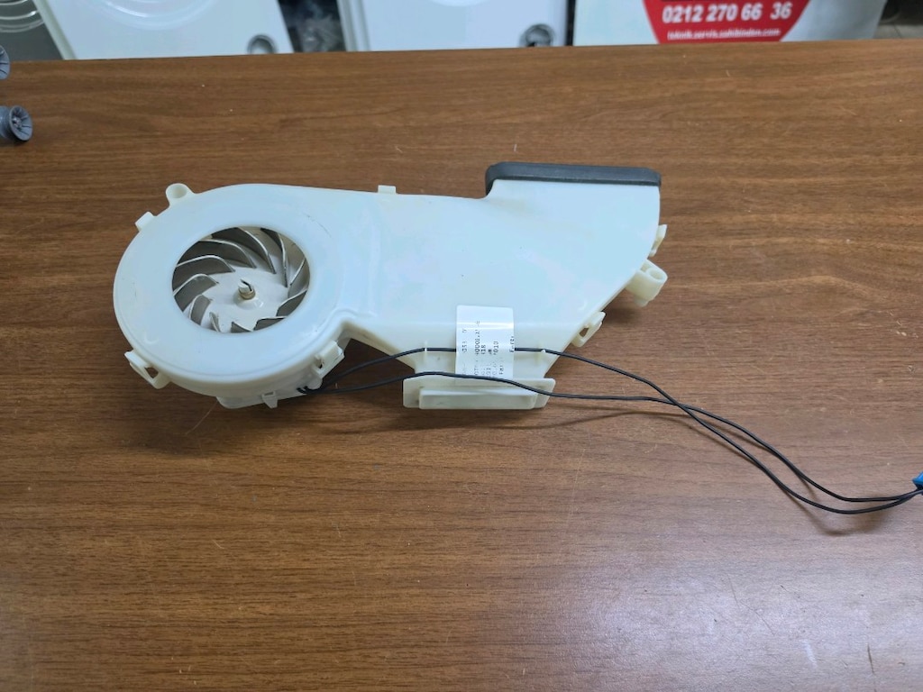 Buzdolabı Hava Üfleme / Evaporatör Fan Motoru ve Kanalı (Orijinal) - 7