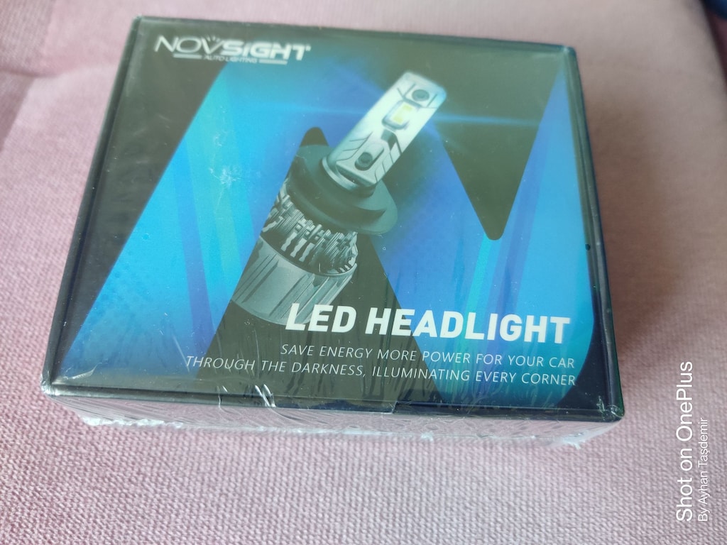 Sıfır Novsight A500-N50 Led Far Ampulü H4 Soket 70Watt 15000 Lümen - 3