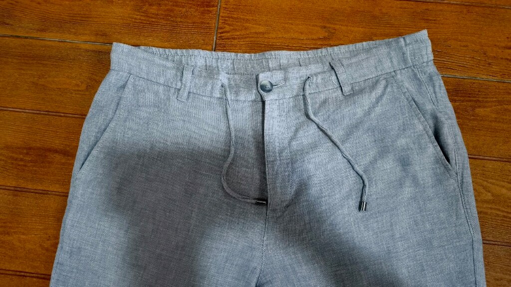 Erkek keten pantolon.. - 2