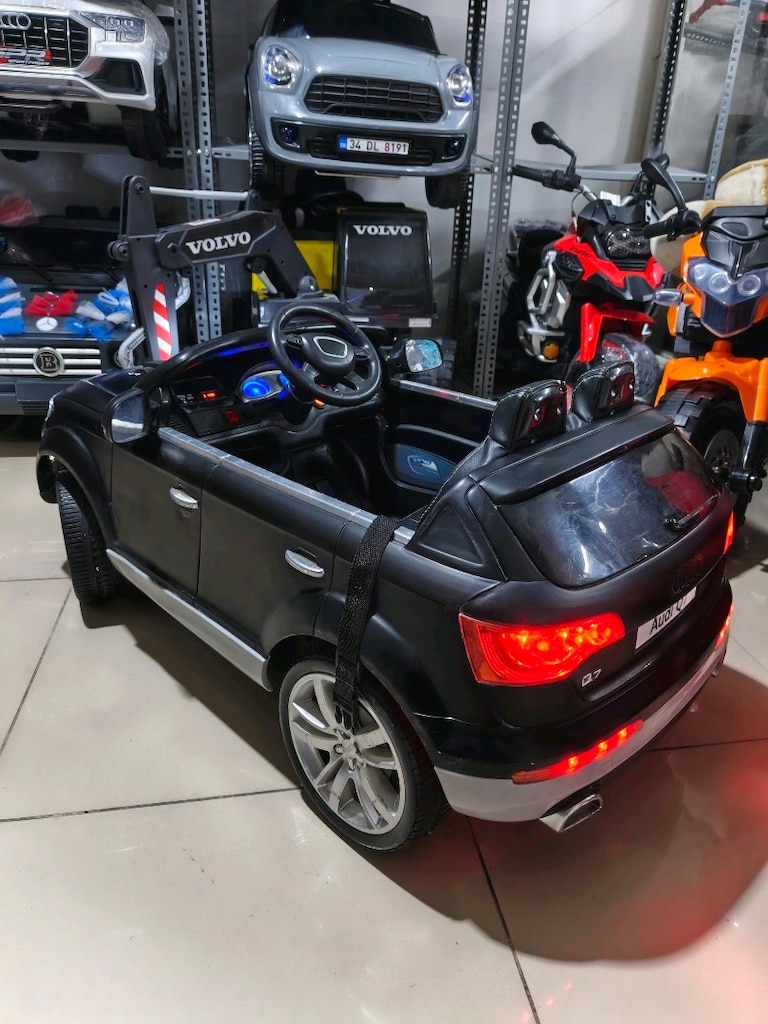 (AnkaCar çocuk oto galeri)2 MOTOR AUDİ KUMANDALI&MANUEL AKÜLÜ ARABA - 6