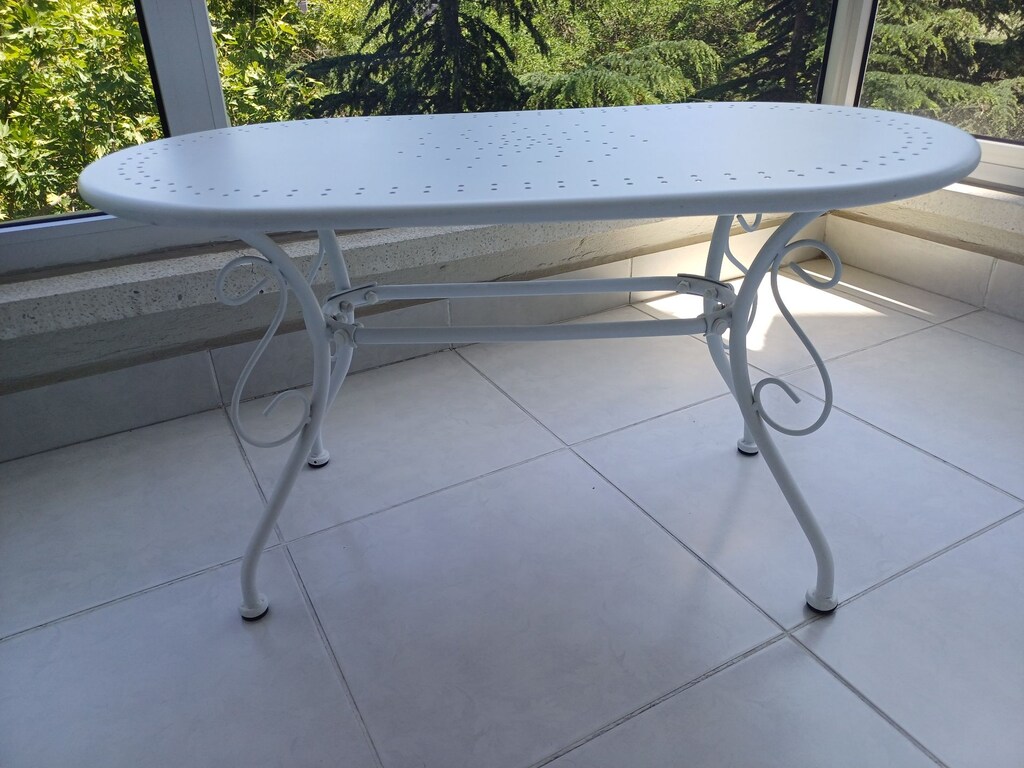 Ferforje Sandalye Sehpa (Balkon/Teras/Bahçe Oturma Takımı) - 4