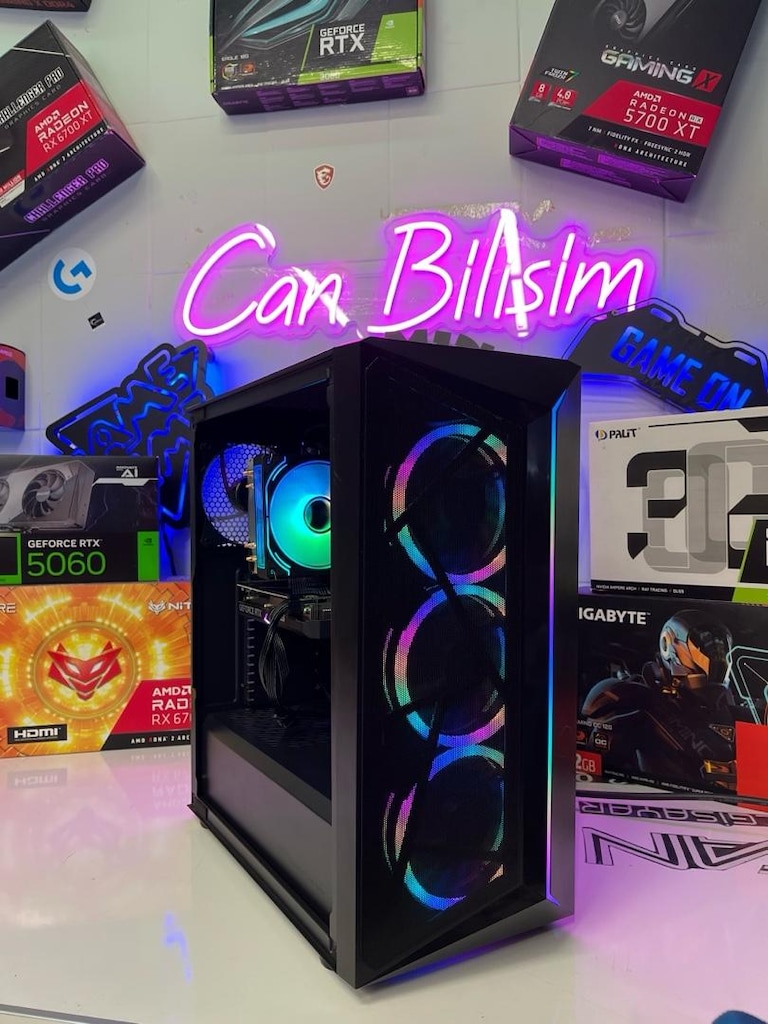 İ5 12400F // RTX 3050 8G // 16 RAM // OYUN BİLGİSAYARI - 3