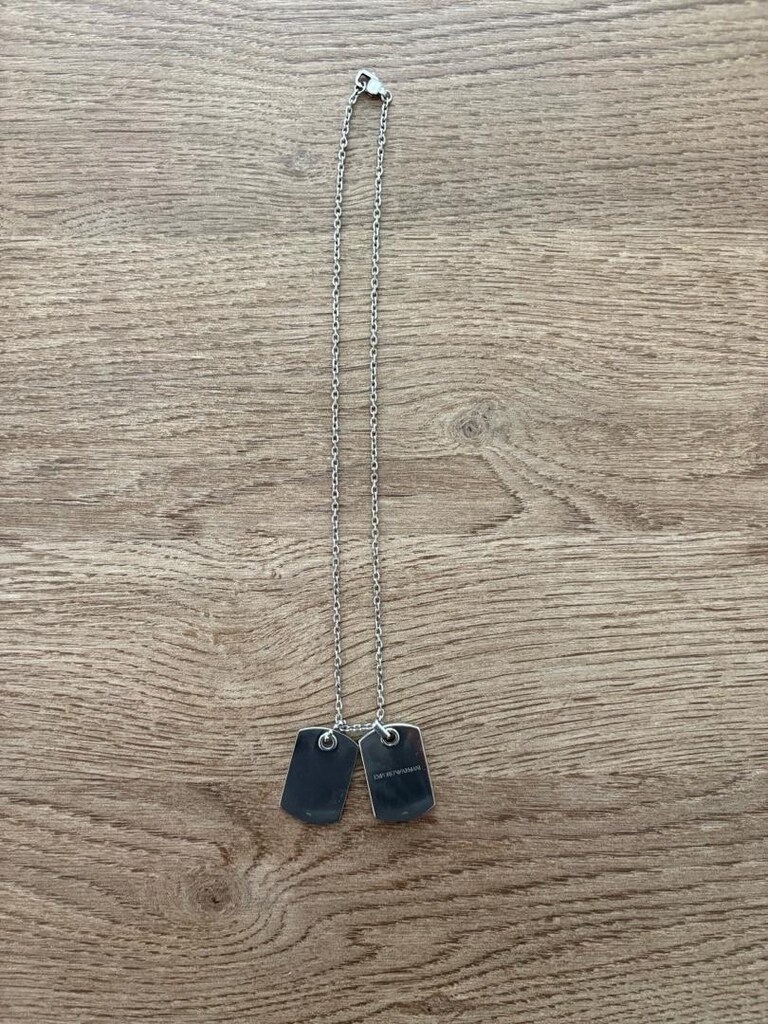 EMPORIO ARMANI Erkek Kolye Model: AJEGS1542-040 Kolye uzunluğu:55cm - 5