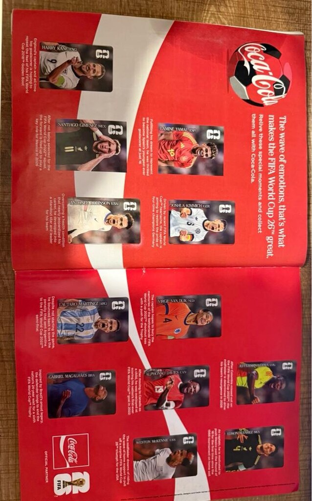 Sticker Albümü World Cup 2026 Panini - 6