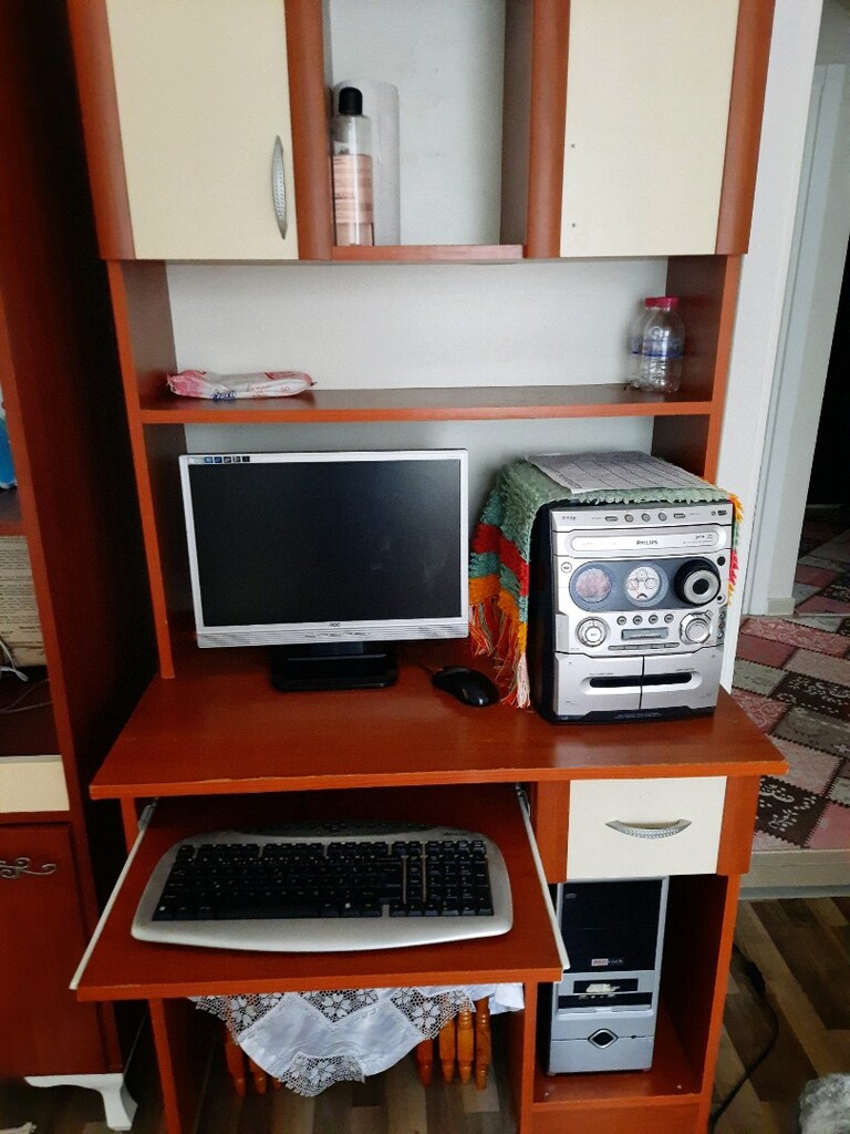 bilgisayar masası ile beraber satilik - 4