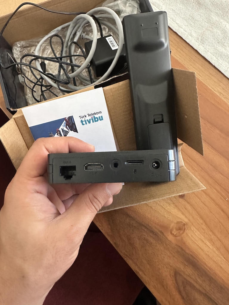 Turk Telekom Tivibu Media Box ZXV10 B860H - Kutulu Tam Set - 2
