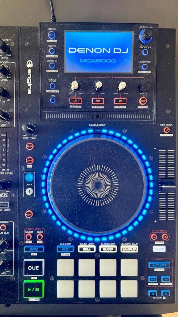 Denon DJ MCX8000 – Profesyonel 4 Kanallı Standalone DJ Controller - 5