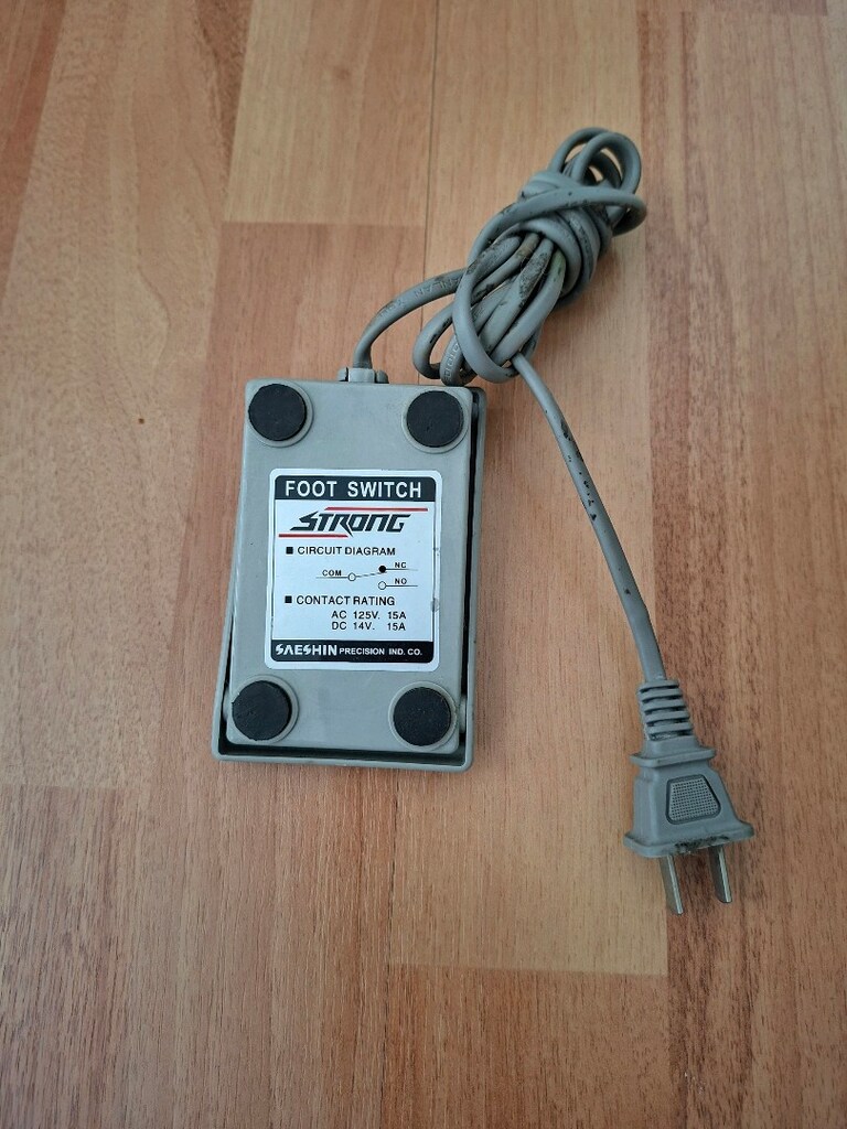 Elektrik ayak pedalı siwiç - 2