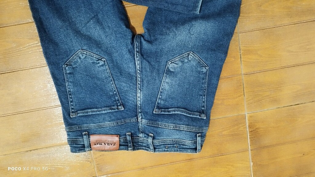 #Zara Jeans pantolon..Siyahı da var..Eni çekilince 43 Boy 91 ??? - 5