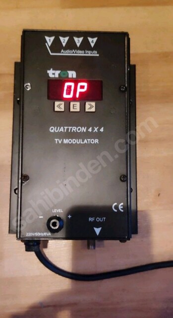 Tron quattron 4x4- 4 kanal Band uydu Modülatör