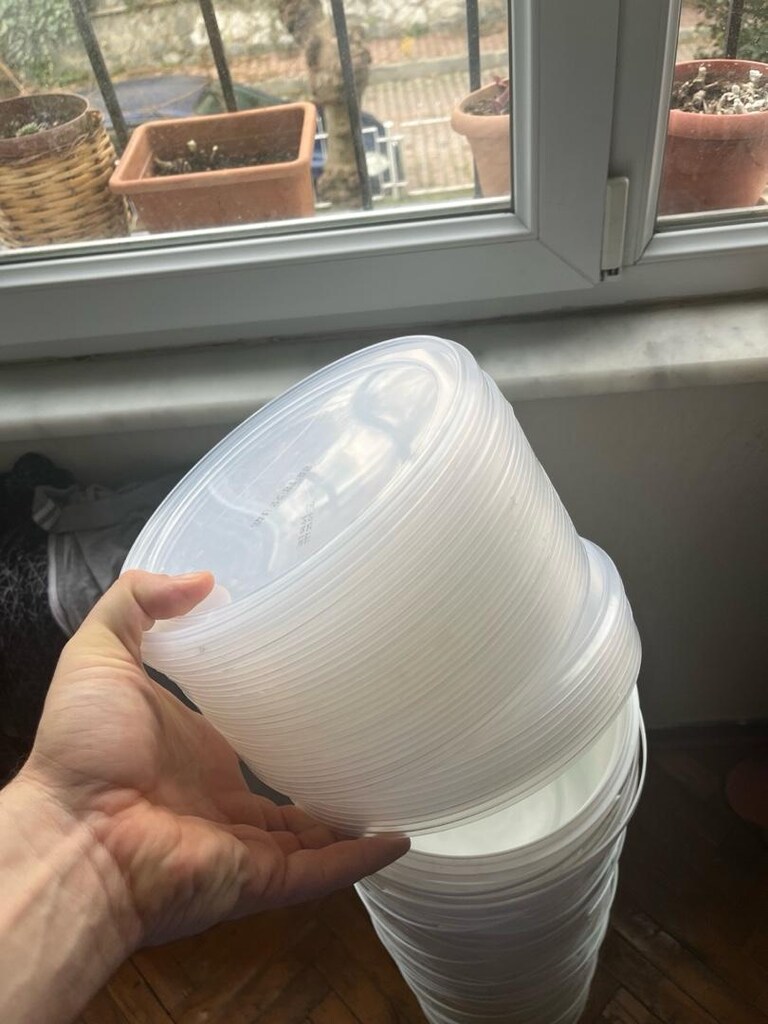 kova 4 kg boş temiz kapaklı - 5