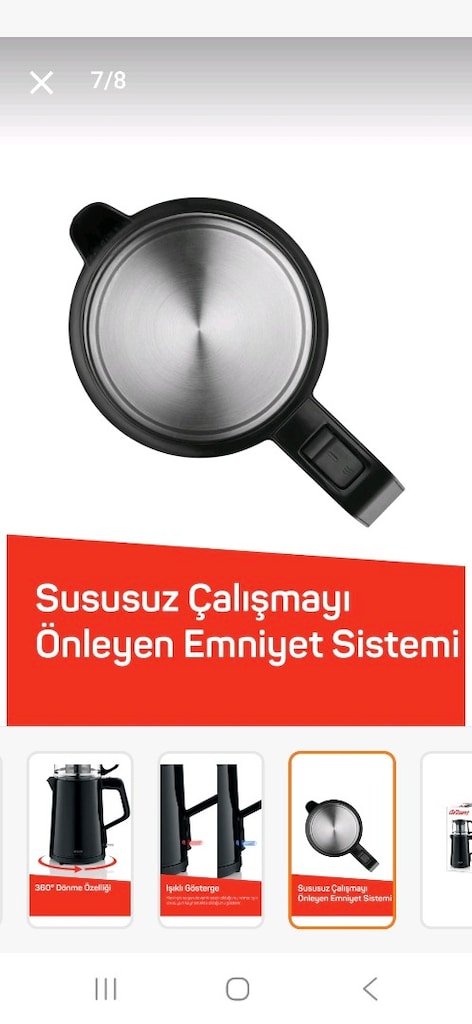 Arzum çaydanlık - 4