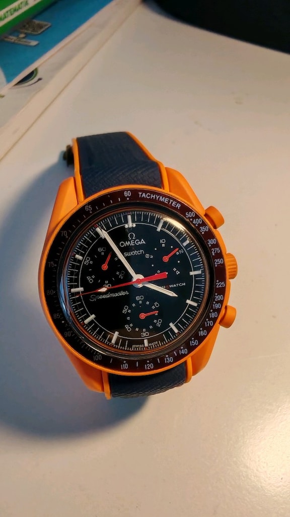 Saat OMEGA SPEEDMASTER SWATCH aktif gösterge - 16