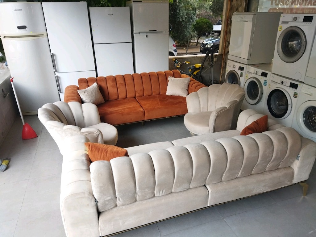 yarma modeli papatya Chester oturma Grubu adrese teslim - 6