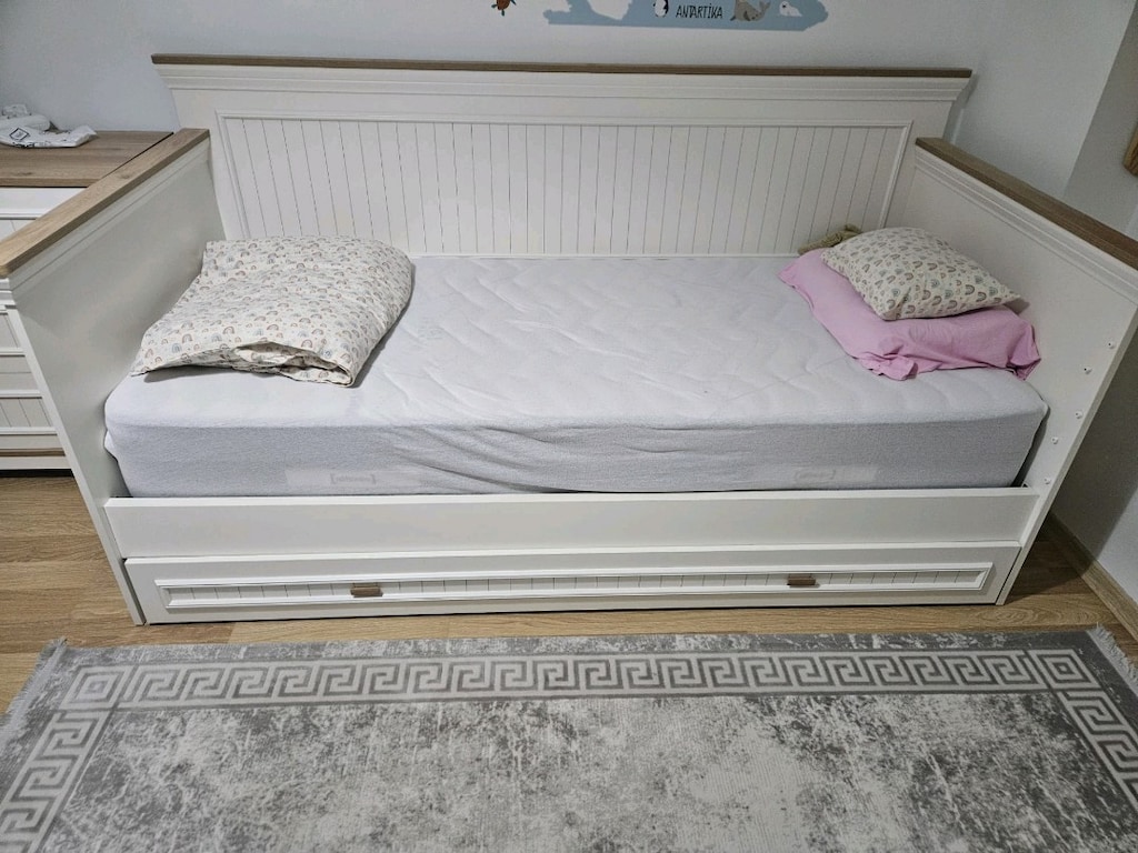 Almila Monte Çocuk Seti – Karyola + Yavru Karyola + Korkuluk + Yatak - 3
