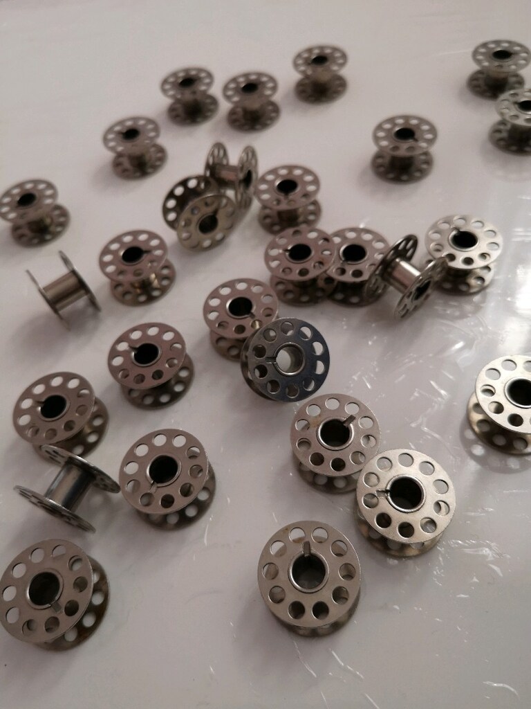 Ev tipi dikiş makinesi standart metal masura - 6