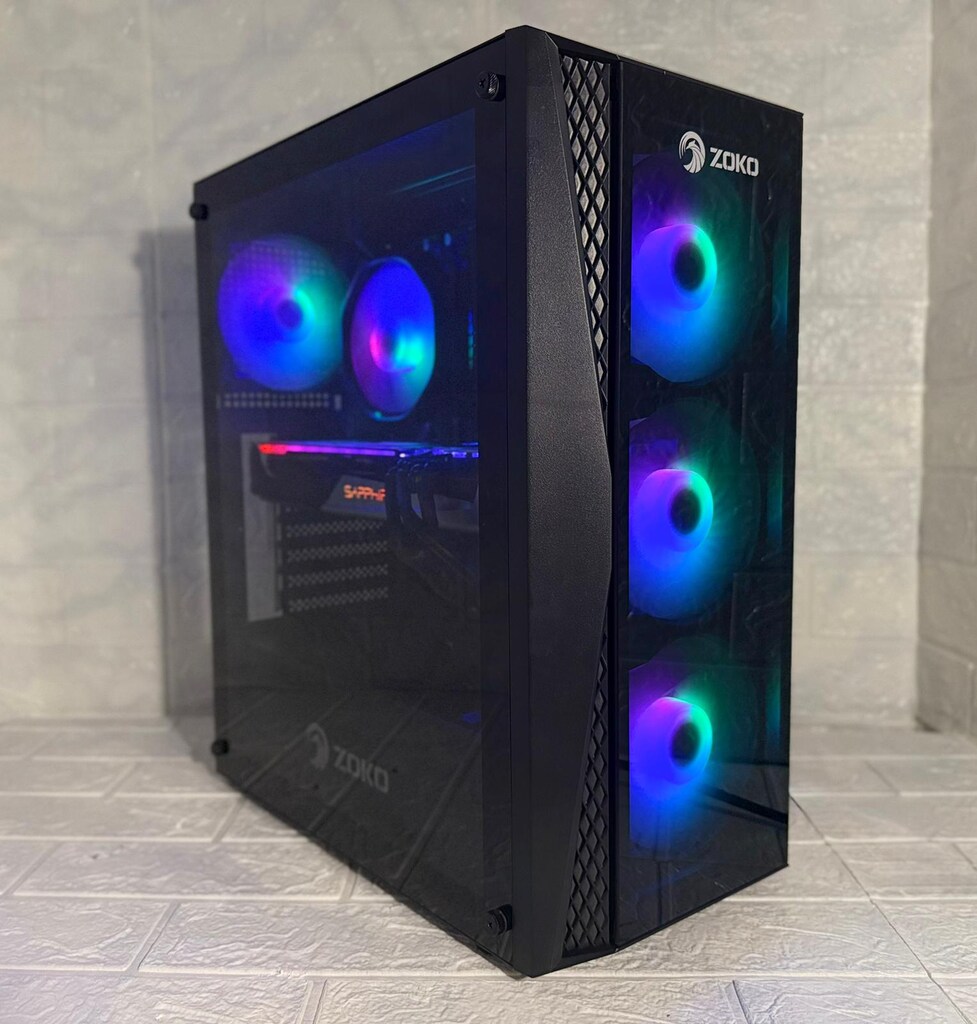 İNTEL İ5 12400F Oyun Bilgisayarı RX5700-XT 8 GB 256 Bit - 16 gb RAM - 5