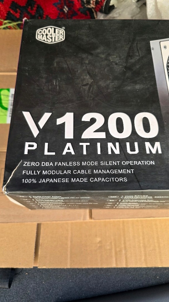 Kablo eksik, Cooler master V1200 platinum power supply psu - 4