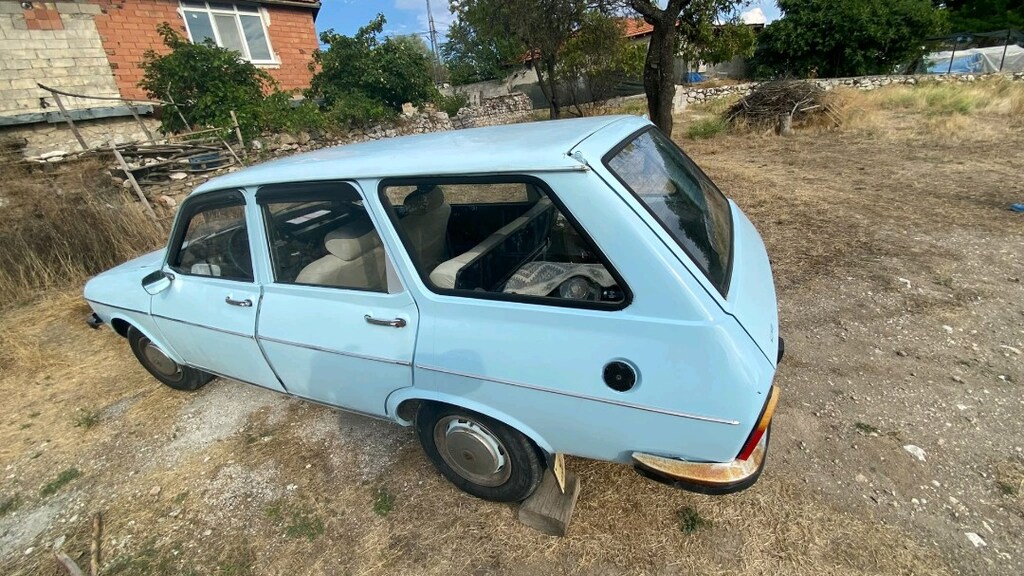 1975 MODEL RENAULT 12 BUZ MAVİSİ 108.000 KM EMSALSİZ KAÇIRMA - 6