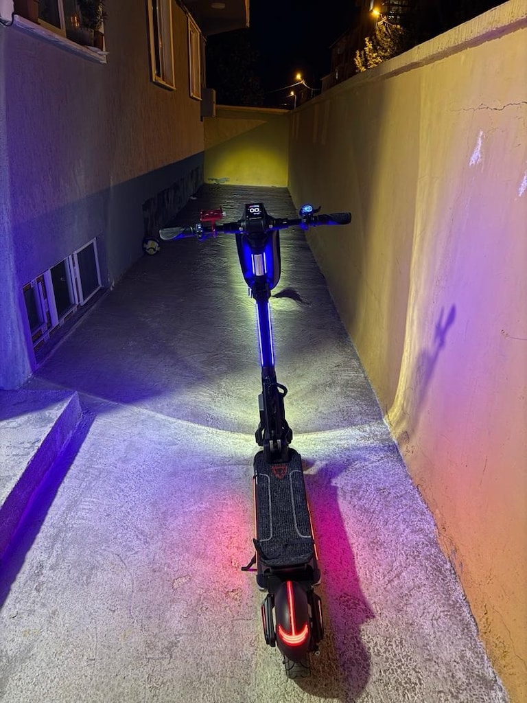 Dualtron Popular Elektrikli Scooter 9'' 2700W Çift Motor 52V 25A - 5