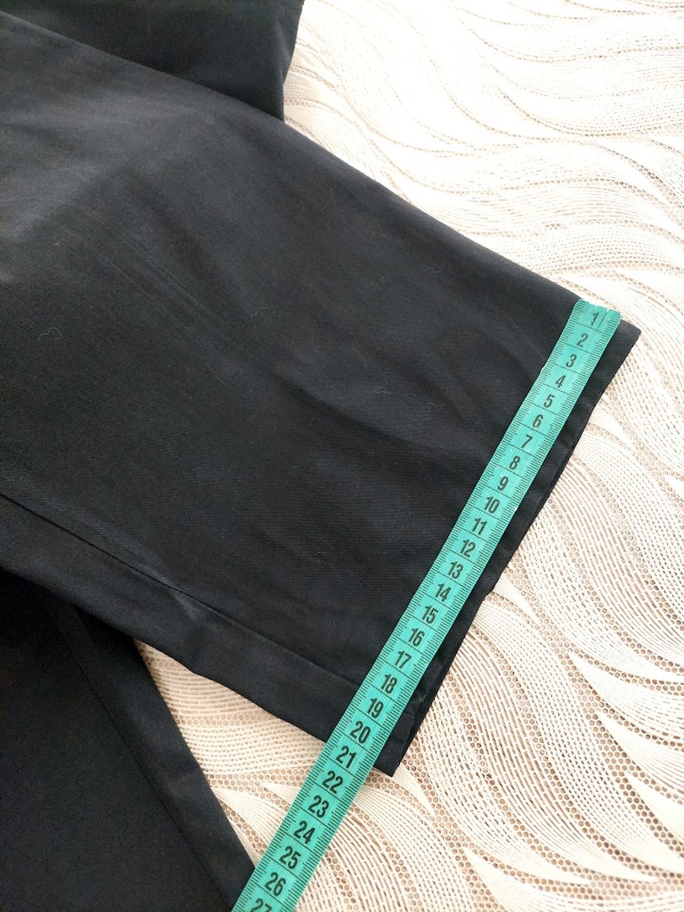 Erkek Fermuar Cepli koyu lacivert pantolon 54 beden - 15
