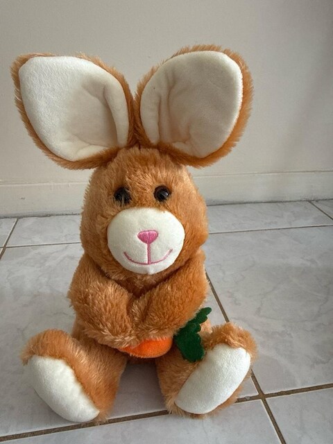 peluş tavşan yeni kullanılmamış