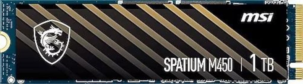 MSI SPATIUM M450 V1 1TB PCIe 4.0 NVMe M.2 SSD |Sıfır Kapalı Kutu| KFG - 2