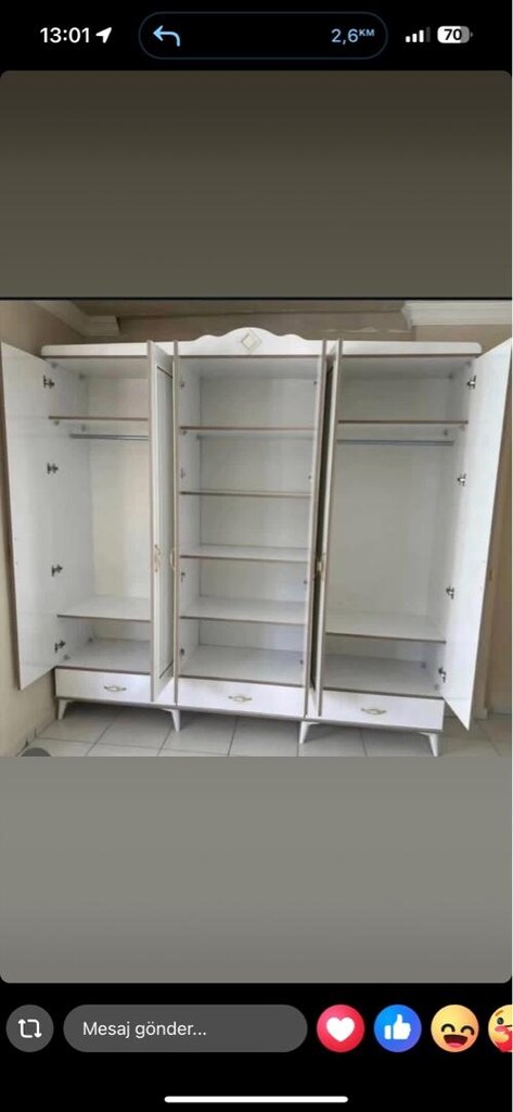 ultra lüks komple mdf yatak odası takımı sıfır ürün adrese teslim - 3