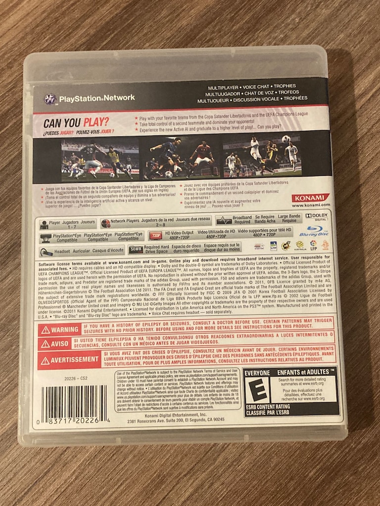 Pes 2012 Pro Evolution Soccer 12 Ps3 Oyunu BLUS30805 - 2