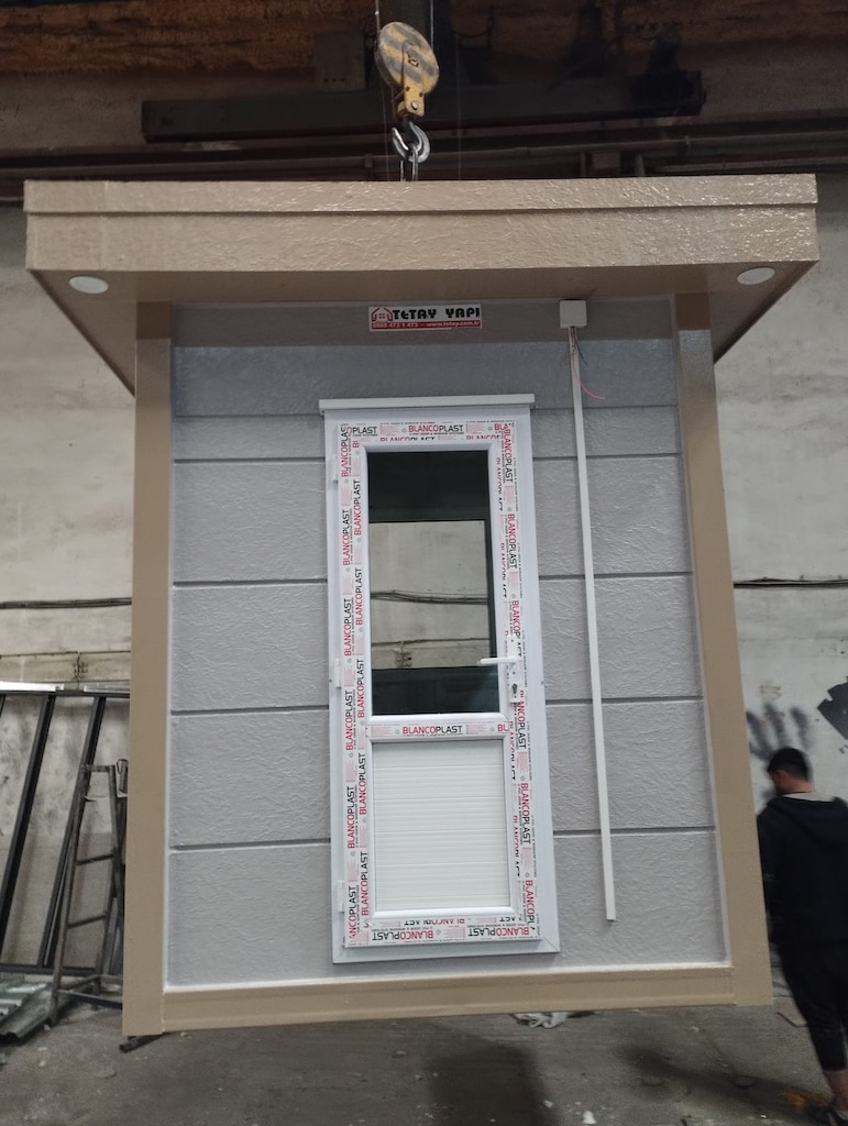 KABİNKONTEYNER YAPI KAMPANYA 200X200 METROPOL GÜVENLİK KULÜBESİ - 6