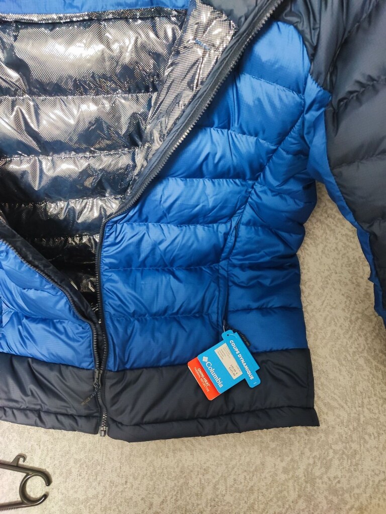 COLUMBIA PORTER HEIGHTS FS HOODED DOWN JACKET XL/M - 3